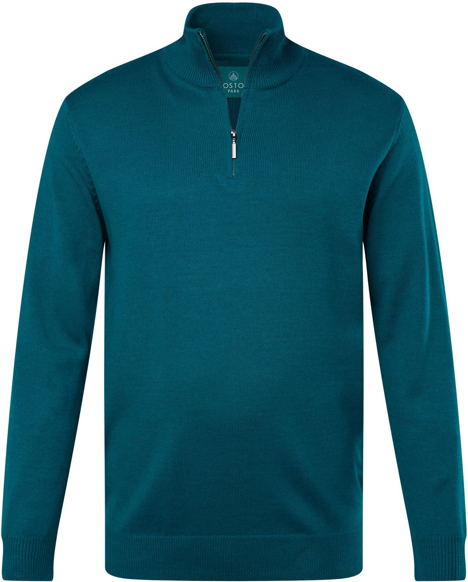Boston Park - Heren - Troyer breisel - Oceaanblauw - Maat 56+