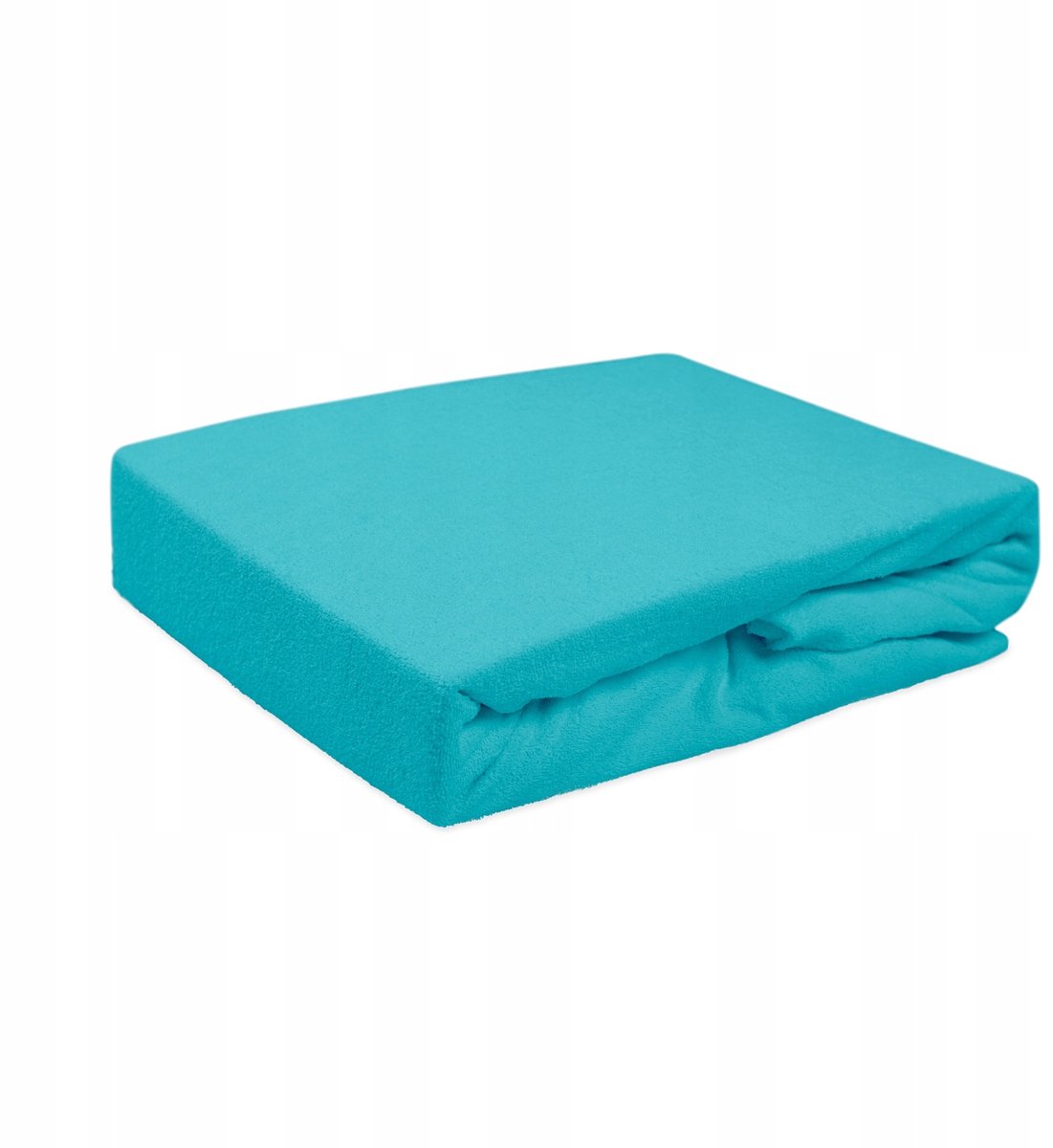 Terry hoeslaken met elastiek 80x160 cm - Turquoise