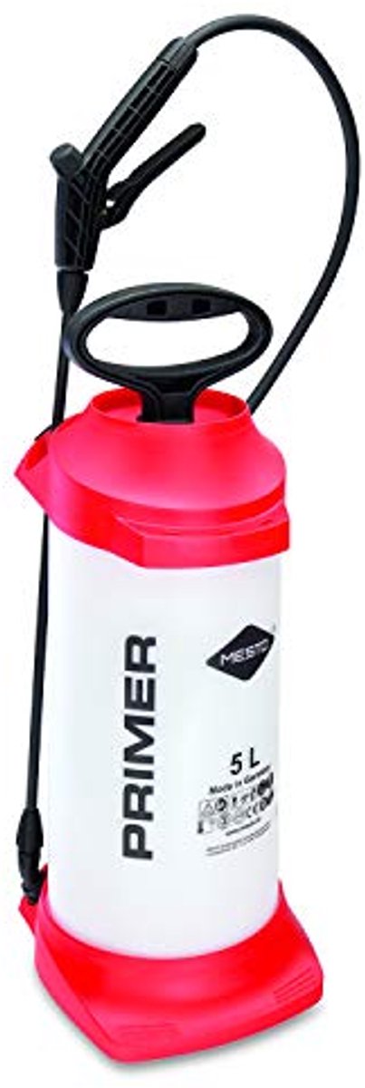Drukspuit 5 liter met kunststof reservoir en ergonomisch ventiel