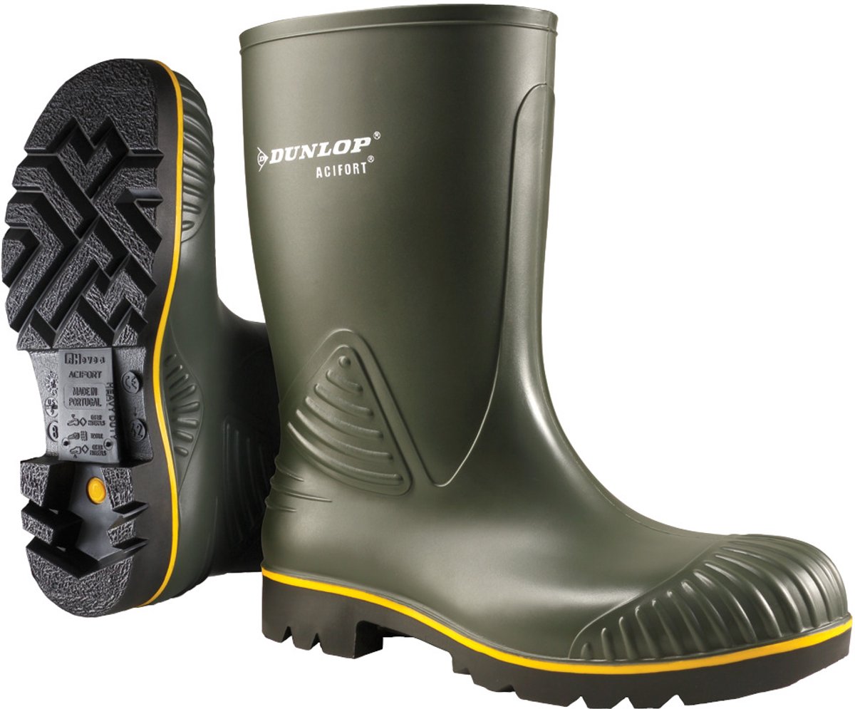 Dunlop Kuitlaars Acifort Laarzen 42 Groen