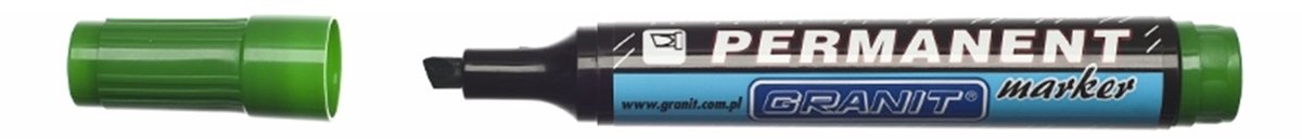 Granit Marker Permanent M861 Groen - Sneldrogend & Watervast