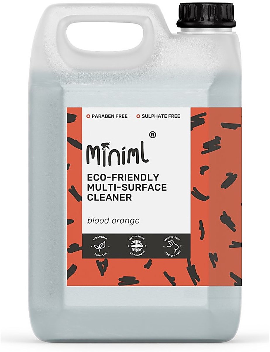 Miniml Multi-Surface Cleaner - Blood Orange - 5L Grootverpakking
