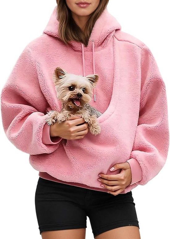 Dames Pet Pouch Hoodies