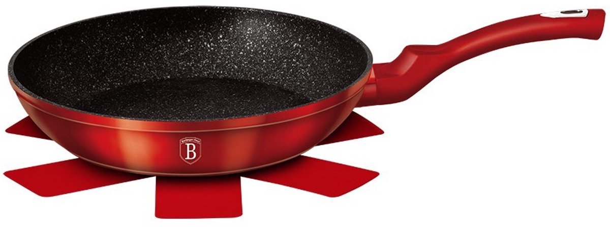 Berlinger Haus Granieten Koekenpan Ø30cm - Burgundy Line