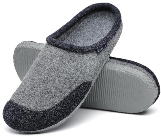 Mishansha Pantoffels van vilt, winter, comfortabele pantoffels voor Mishansha Pantoffels van vilt, winter, comfortabele pantoffels voor