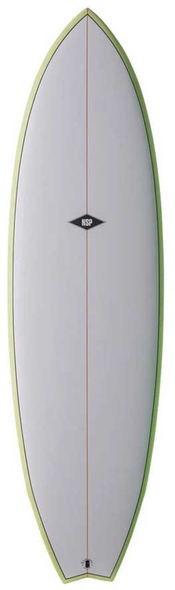 Planche de surf Nsp Elements Fish 7'2'' Grijs 218,4 cm