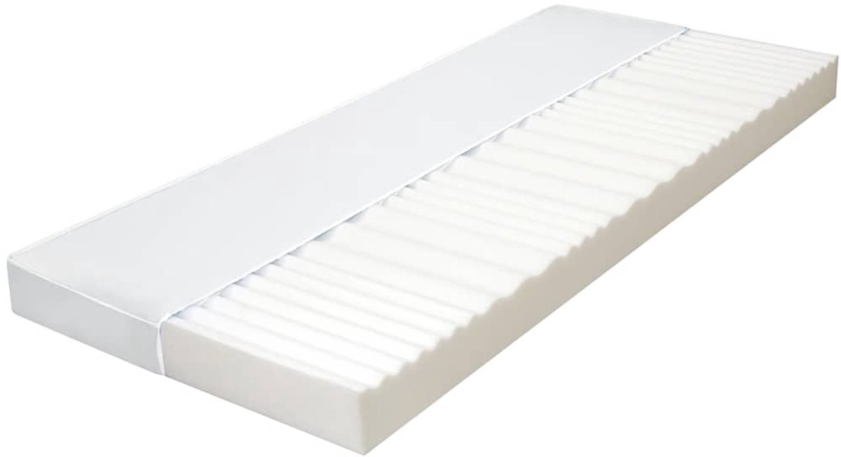 vidaXL - Matras - 7 - Zone - 10 - cm - PU-schuim - H2 - H3 - 140x200 - cm
