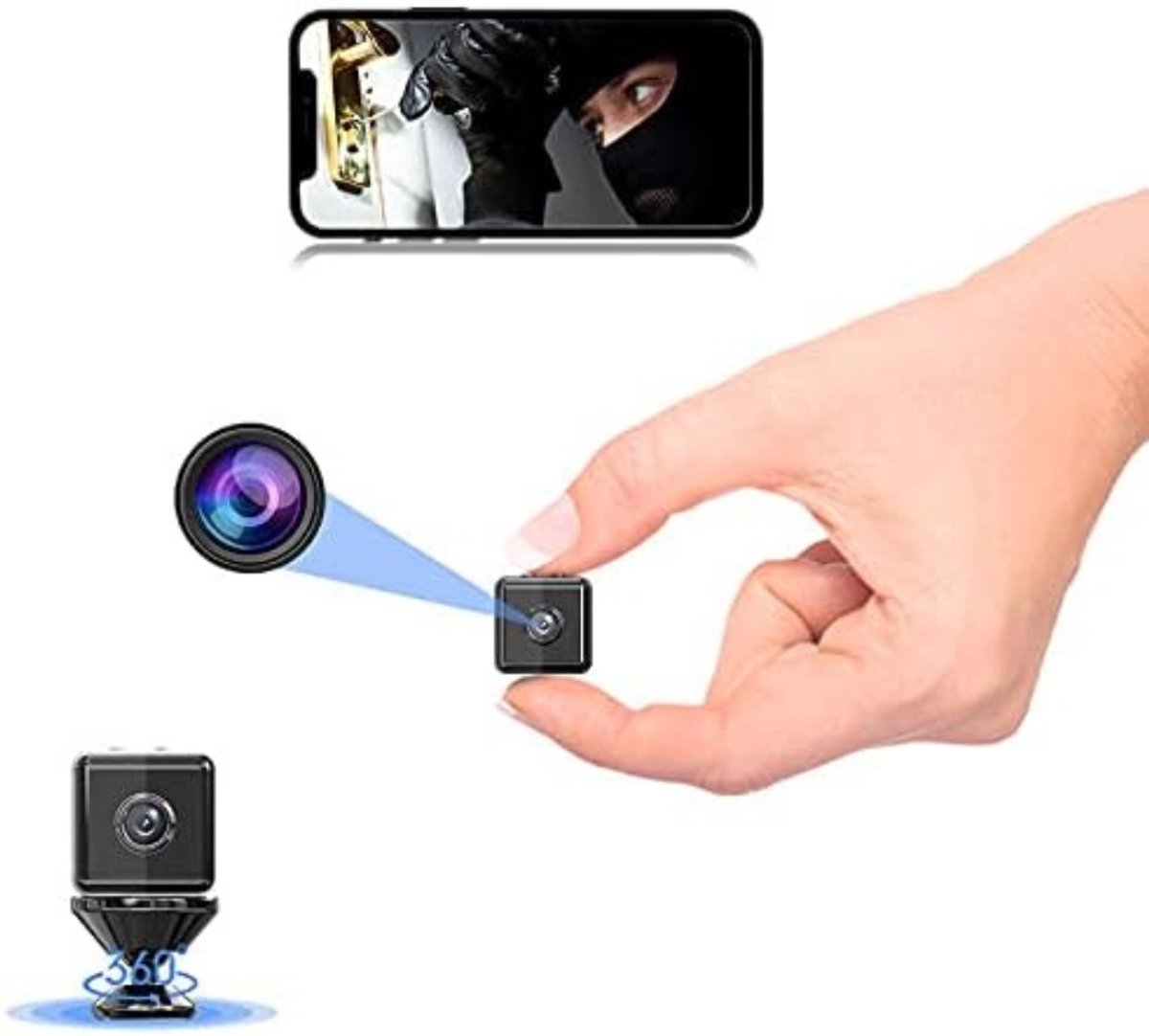 Lexium Verborgen camera - Spy camera - Spionage camera - Geheime camera - Spion camera