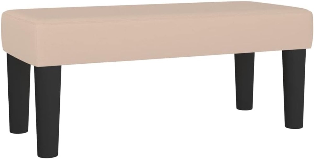 Multifunctioneel Bankje 70x30 cm van Kunstleer - Comfort in Cappuccino