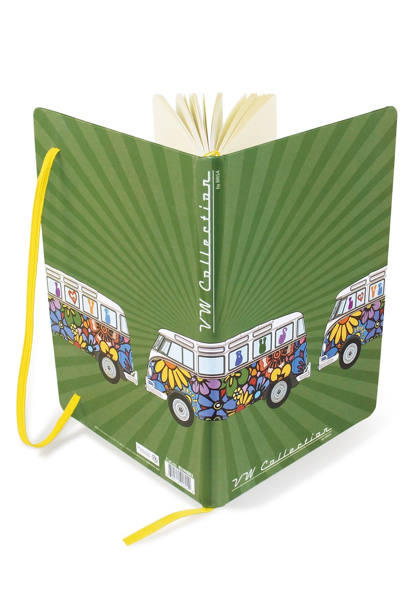 VW T1 Bus notitieboek gelinieerd a5 Love Bus