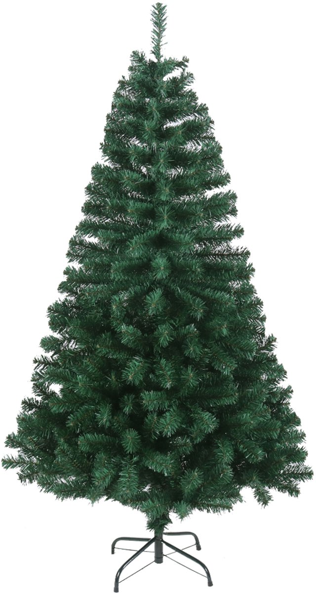 SVITA kunstkerstboom 210cm - met 1150 takpunten inclusief metalen standaard (Luvi naalden | 210cm)