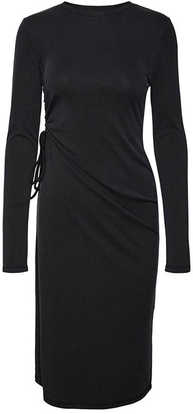 Vero Moda Phine Lange Jurk Met Lange Mouwen Zwart S Vrouw bol - Main Image