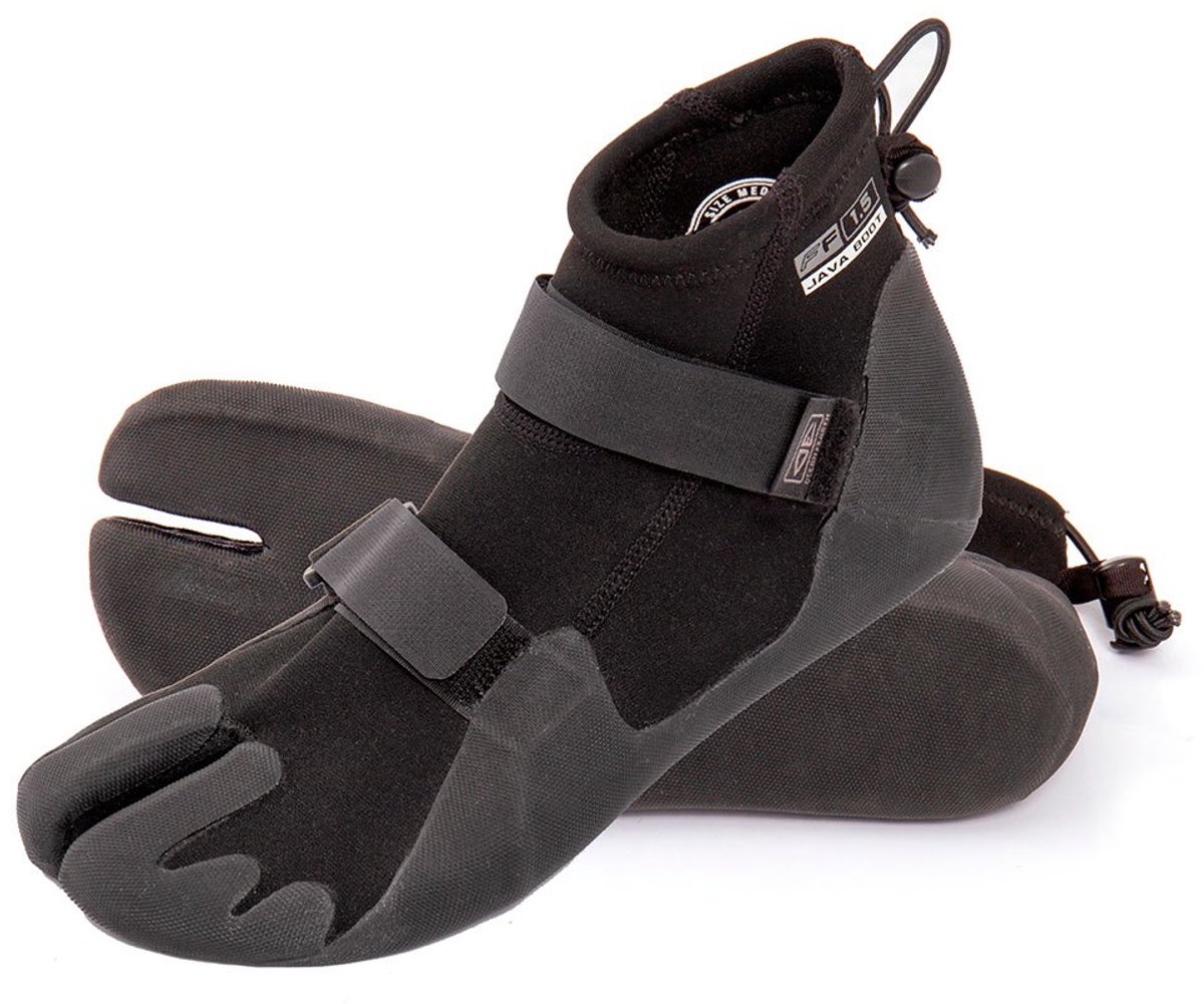 Ocean & Earth One Java Split Toe Duikbooties 1.5 Mm Zwart EU 42-43