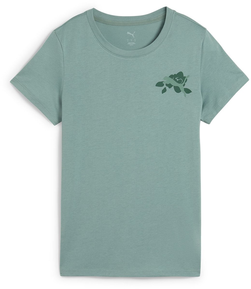 Puma Graphics Train Concept T-shirt Met Korte Mouwen Vrouw Groen