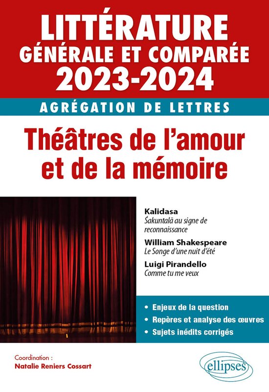 Agrégation de Lettres 2023-2024 - Littérature générale e ... - cover