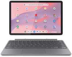 Lenovo Chromebook Duet 11M889 MediaTek Kompanio 838 27,8 cm (10.9") Touchscreen WUXGA 4 GB LPDDR4x-SDRAM 128 GB eMMC Wi-Fi 6 (802.11ax) ChromeOS Grijs Engels