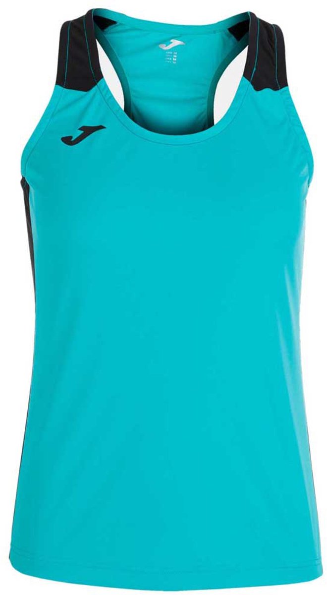 Joma Record Ii Mouwloos T-shirt Blauw S Vrouw