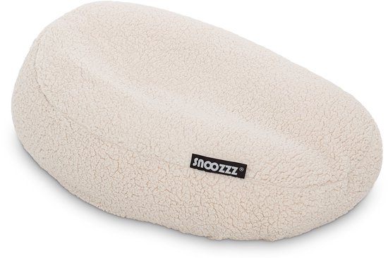 Snoozzz Relax hoes voor voedingskussen zwangerschapskussen - extra zachte teddy - Naturel