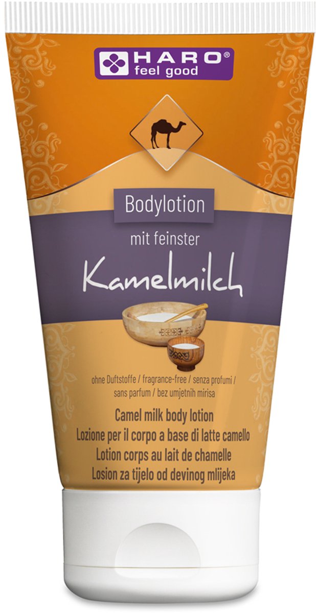 HARO kamelenmelk bodylotie, geurloos, 150 ml