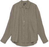 VERO MODA - VMMEANEY QUEENY LS SHIRT WVN NOOS - Femme - Chemisiers