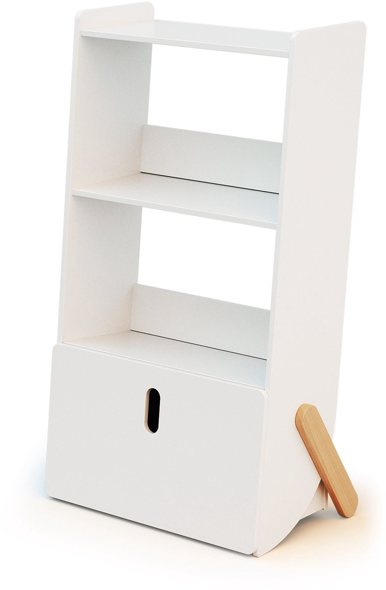 WEBABY - Piraat houten kinderplank - Wit