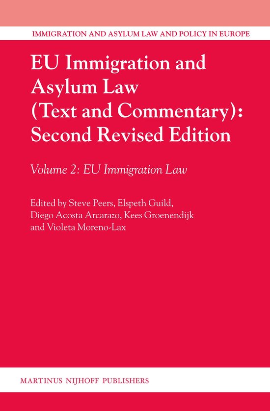 Eu Immigration and Asylum Law (Text and Commentary): Second  ... - cover