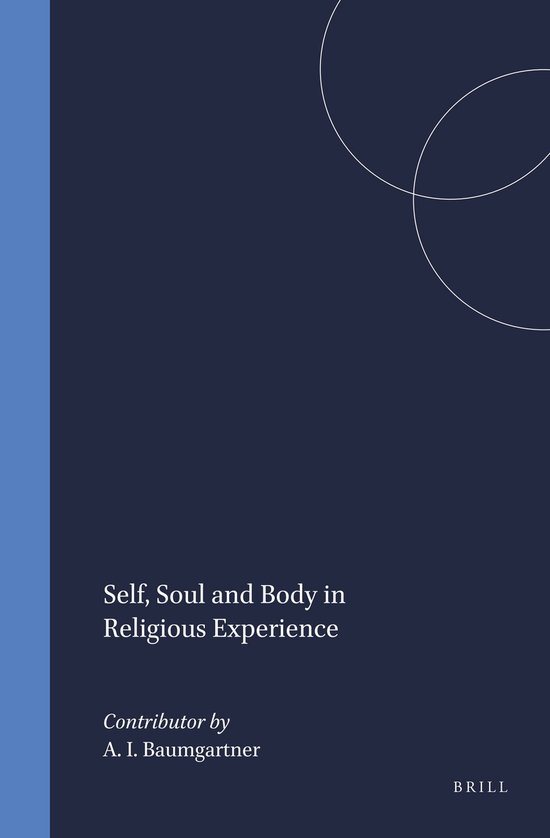 Boek 'Self, Soul and Body in Religious Experience' met donkerblauwe kaft en witte tekst.
