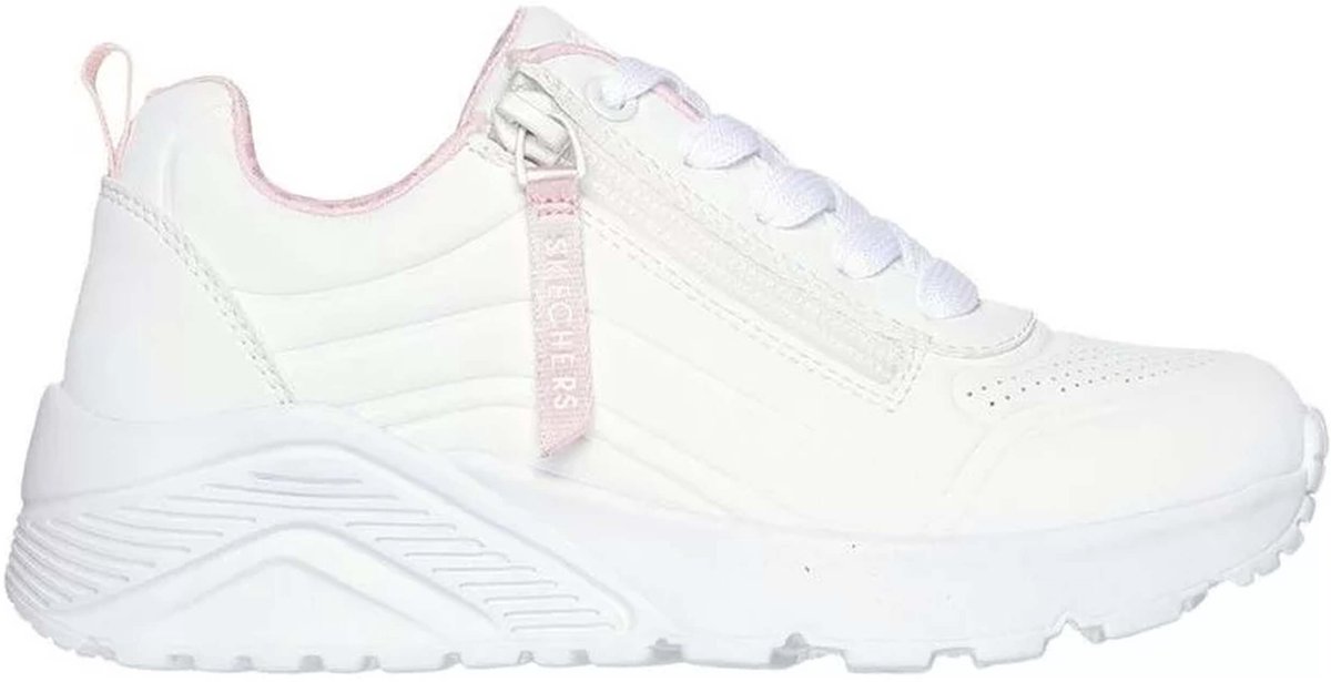 Skechers Uno Lite Easy Zip Schoenen Wit EU 27 1/2 Meisjes