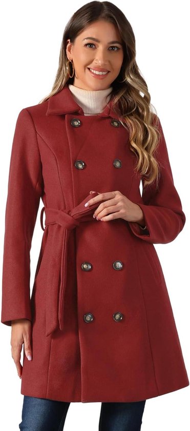 xxxiticat Satijnen maxi-jurk met lange mouwen, lange lantaarnmouwen, knoopsluiting, ruches, enkele rij knopen, vintage pofmouwen, midi-jurk, Bruin, XS