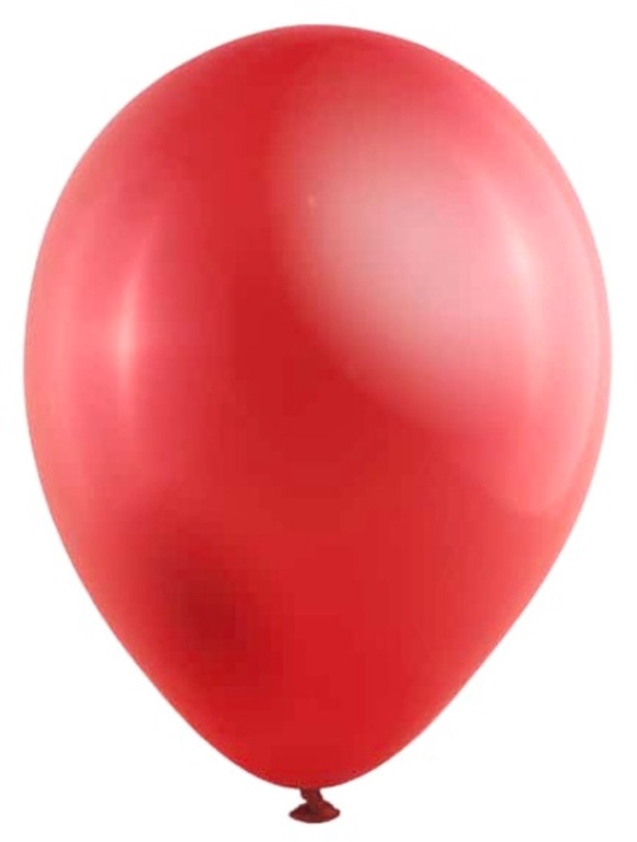 Daily Style – Ballonnen – Metallic Rood – 10 stuks – Feestdecoratie