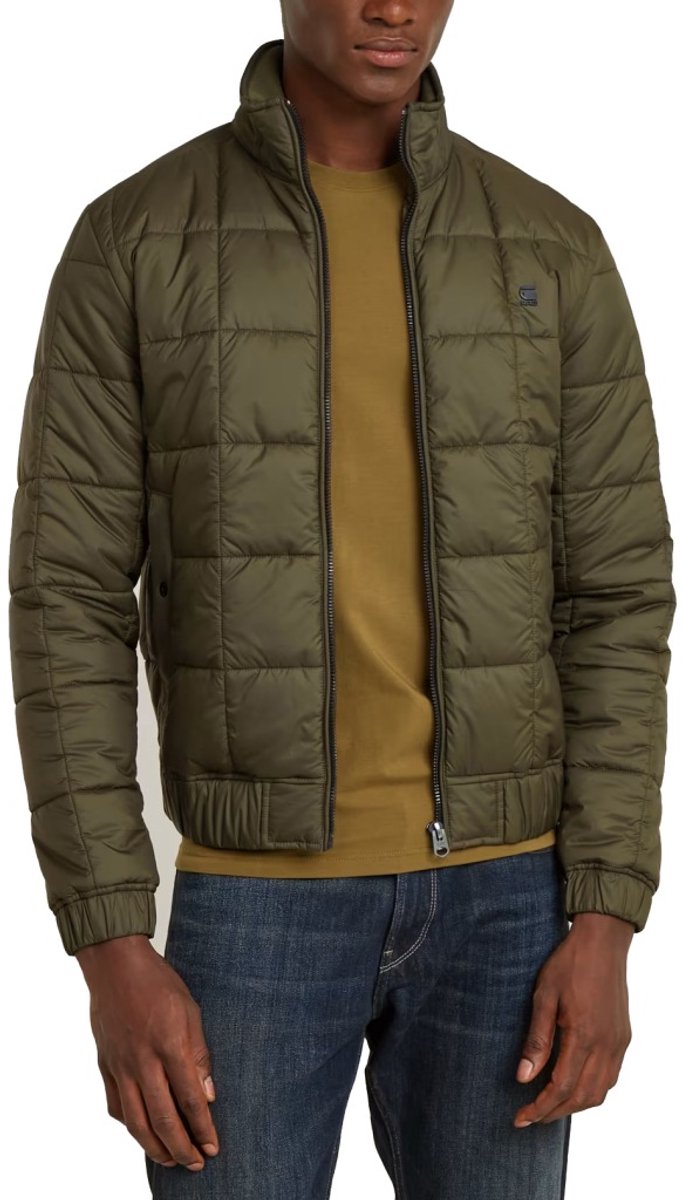 G-STAR Meefic qlt jkt Heren Jas shadow Olijf