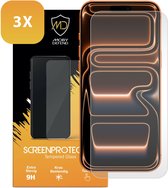 3-Pack MobyDefend Screenprotectors - Geschikt voor iPhone 17 Pro Max Case-Friendly Screensavers - Gehard Glas