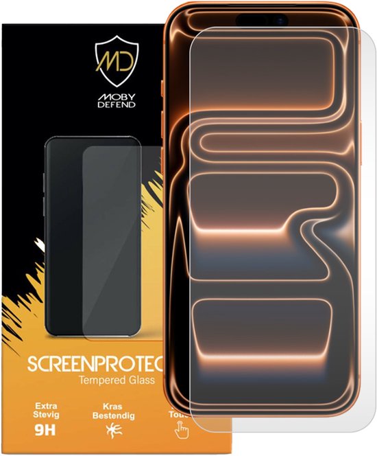 Screenprotector iPhone 17 Pro Max - Gehard Glas 9H