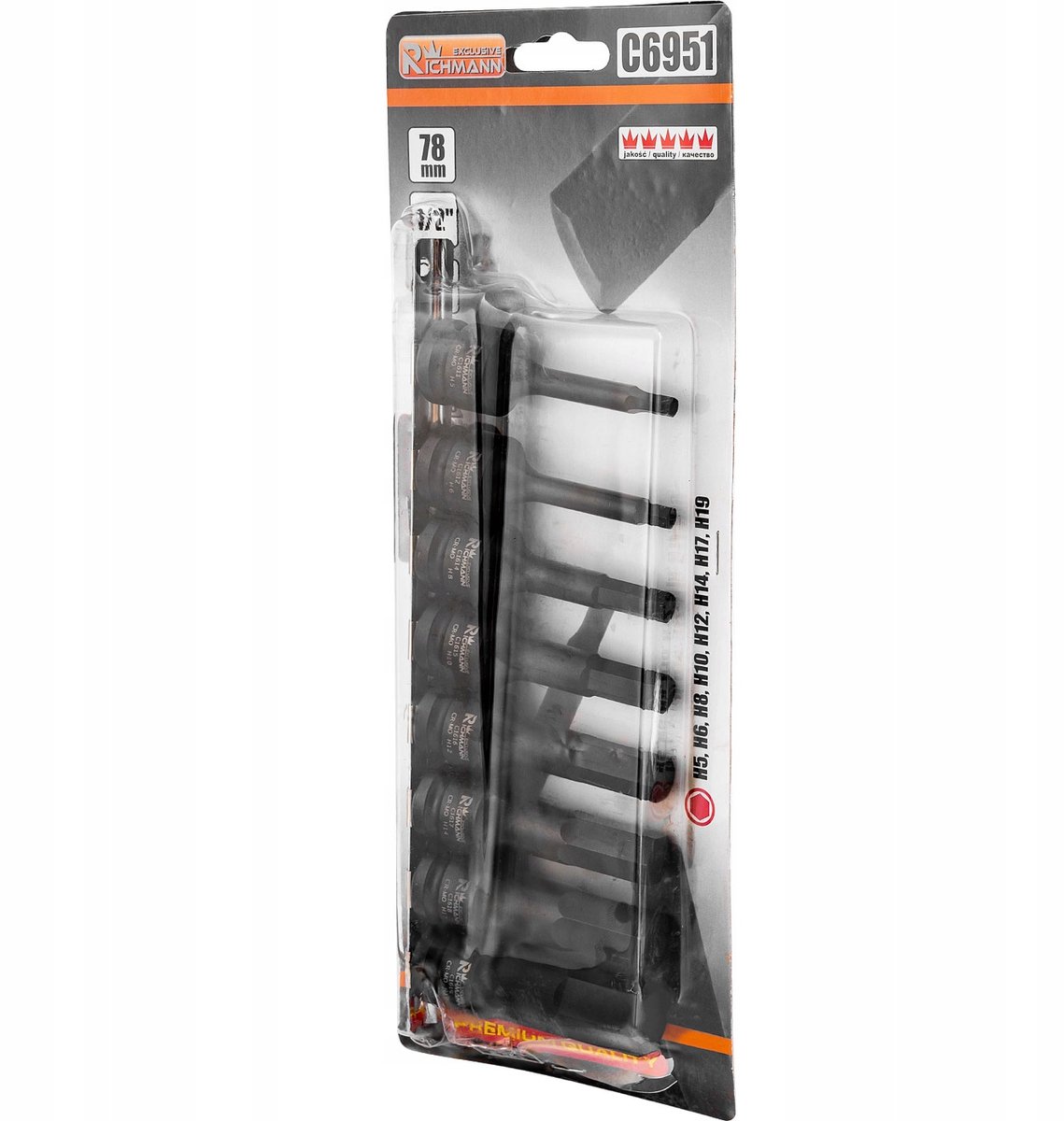 Richmann 8-delige Slagdoppen Set H5-H19 Imbus (C6951)
