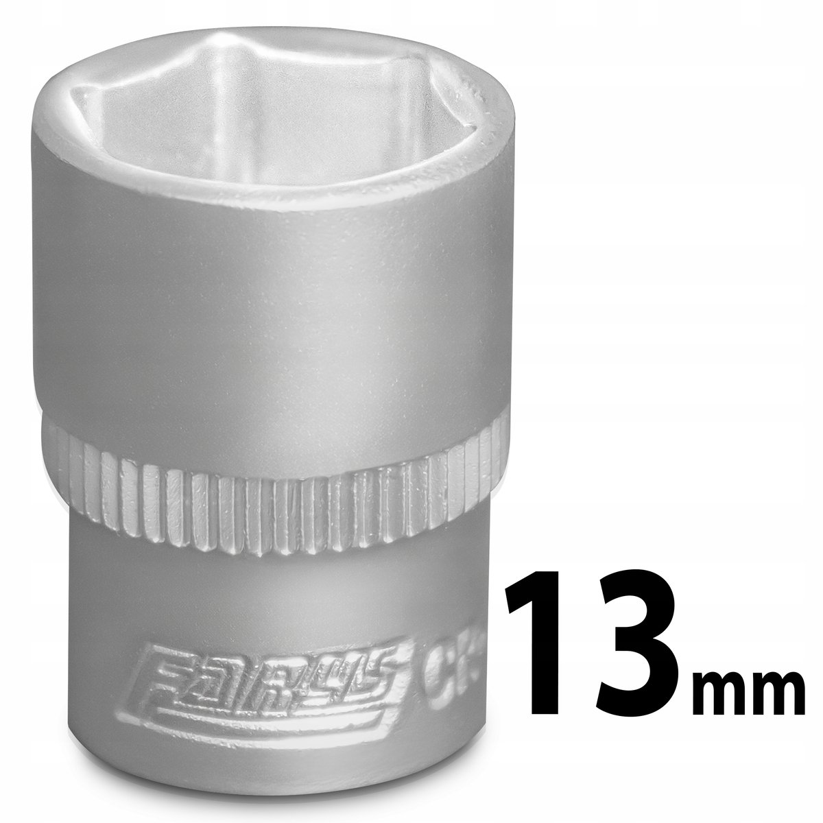 13 mm 1/4" zeskantdop - kort model