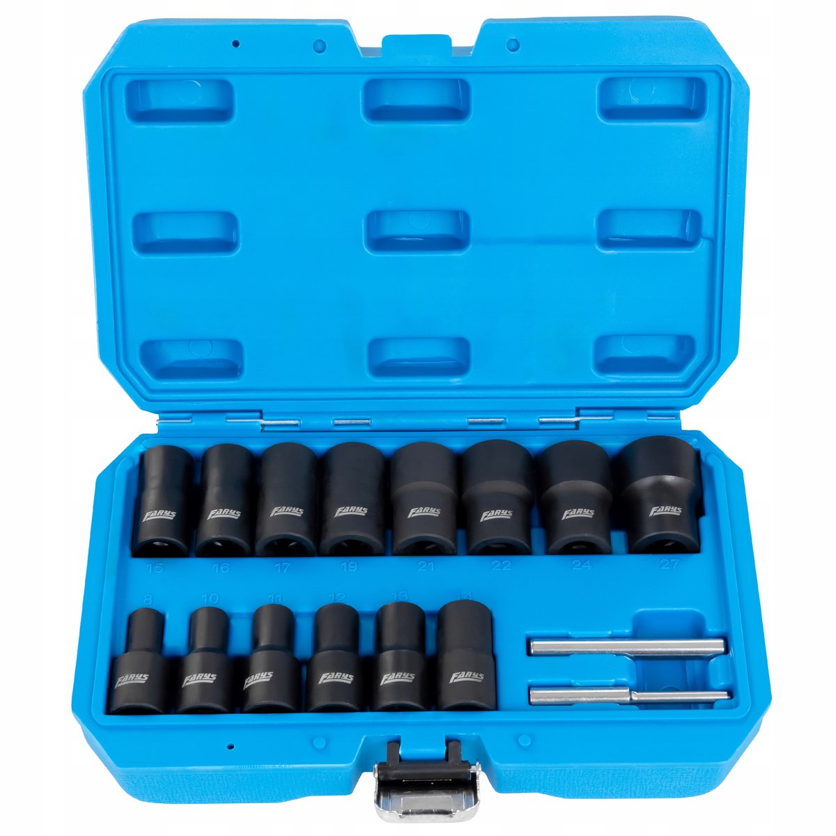 16-delige Schroefverwijderaar Set 1/2" - Voor Beschadigde Schroeven