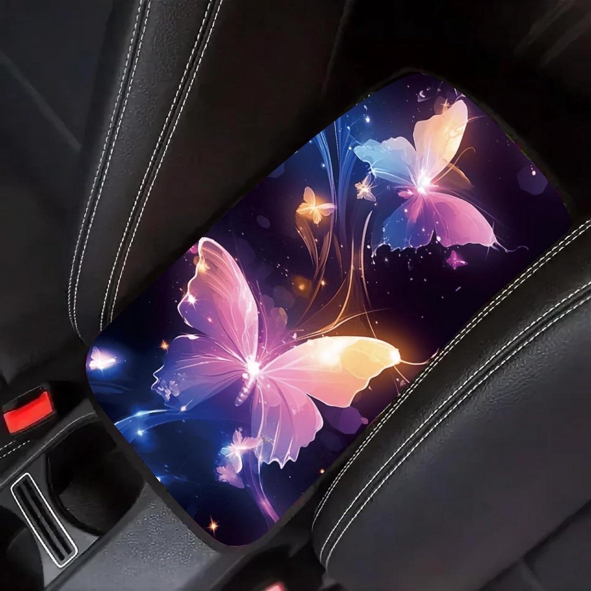 Provento - Auto Middenconsole Cover Pad - Comfortabele Armsteun Pad voor Voertuig - Auto Accessoires Interieur Protector - SUV Sedan Truck - 12,5 × 7,5 cm