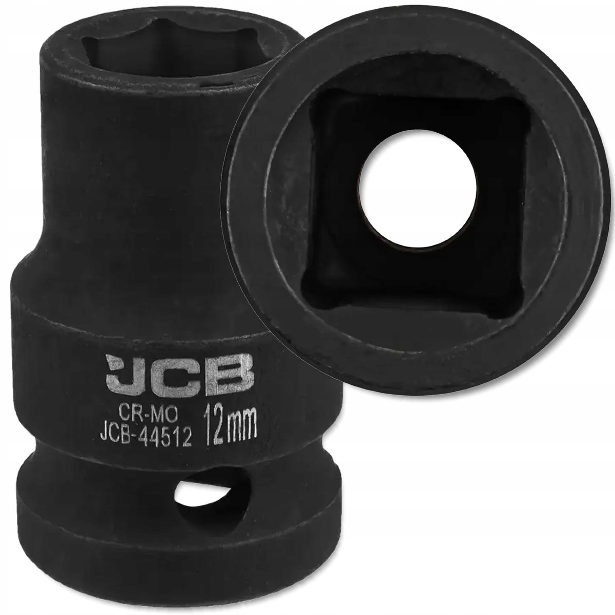 JCB Slagdoppen 1/2" 12mm 6-kant Cr-Mo