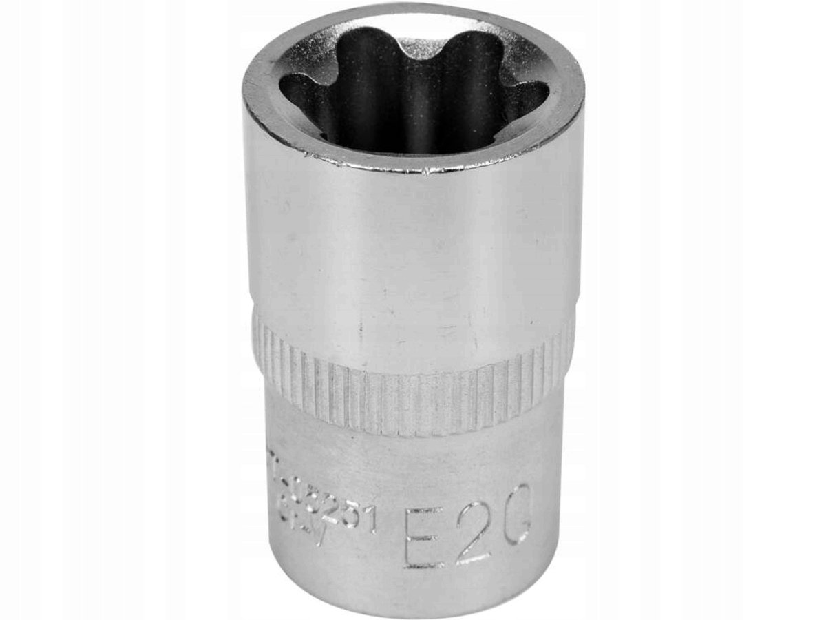 Yato Torx Dopslagsleutel E20 1/2" - Kwaliteit voor de Werkplaats
