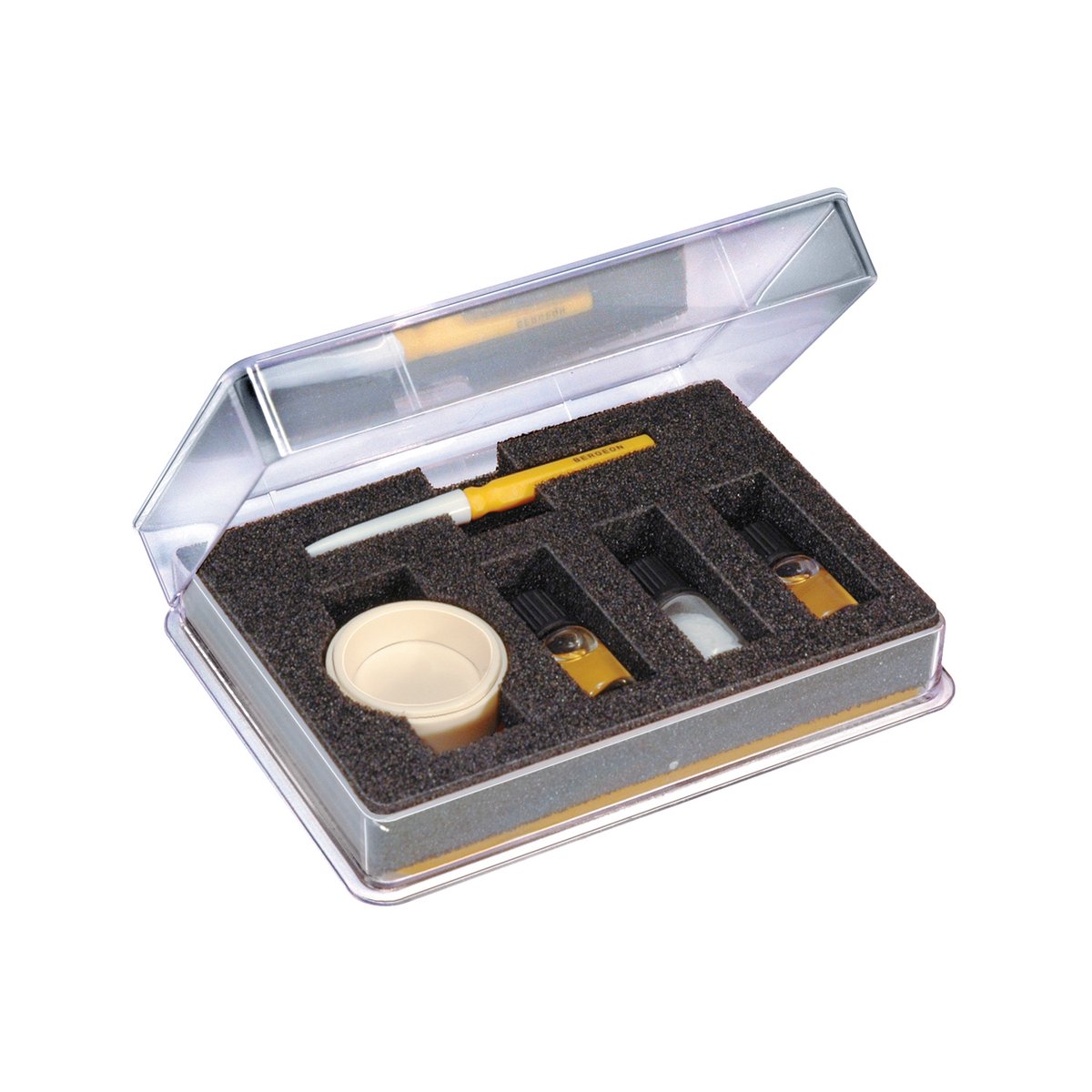 Bergeon 5680-B-07 Lichtgevende pasta kit, lichtbron voor wijzers en wijzerplaten, handlak, om te mengen, voor horlogemakers