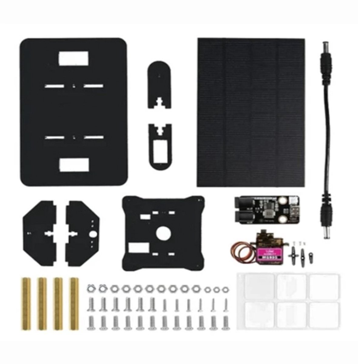 ACEBOTT QD008 – Solar Energy Expansion Pack voor QD001 Robot Car Kit