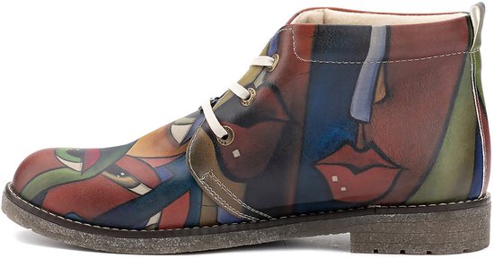 GOBY - Behind your Eyes - Bottine - Bottes femmes - Bottes femme - Bottes femme - Bottine - Fait main - Taille 38