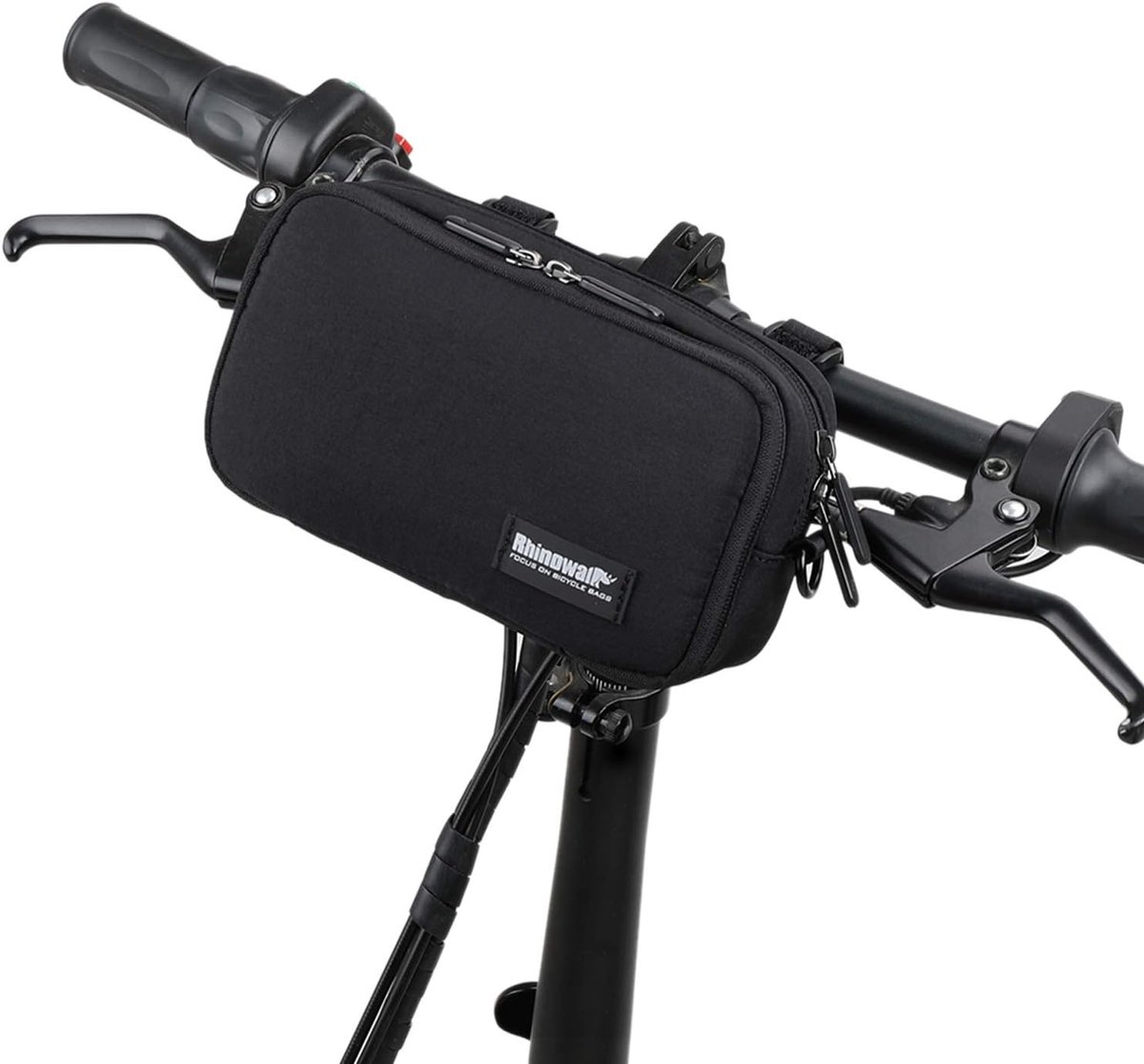 Multifunctionele Fietsstuurtas met Regenhoes - 3-in-1 Schoudertas en Handtas