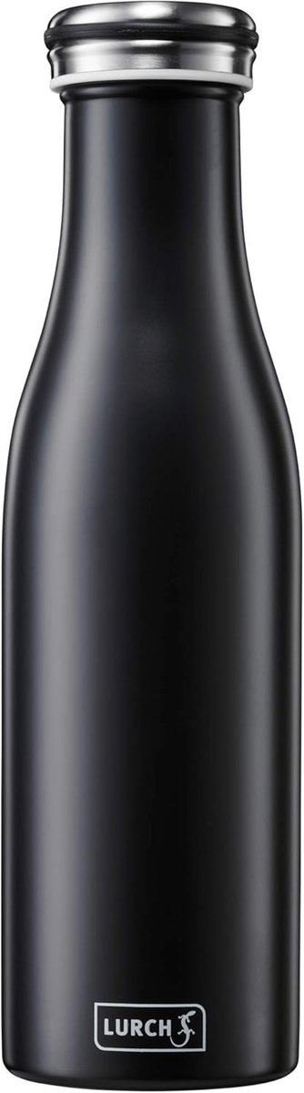 Thermosfles Roestvrij Staal Mat Zwart 500 ml