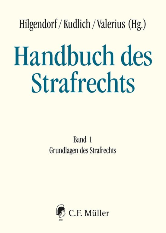 Handbuch des Strafrechts - cover