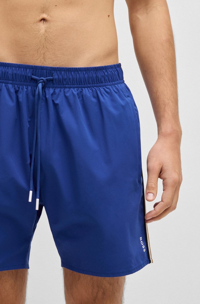 BOSS Zwembroek Iconic Blauw - Heren — afbeelding 4