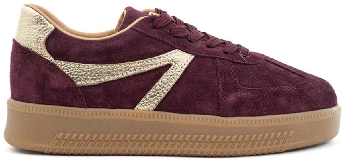Babouche Liva sneakers dames bordeaux