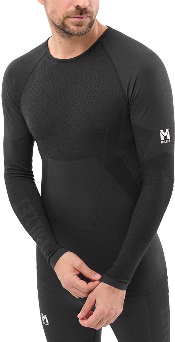 Millet Carline Soft Lange Mouwen Basislaag Zwart S-M Man