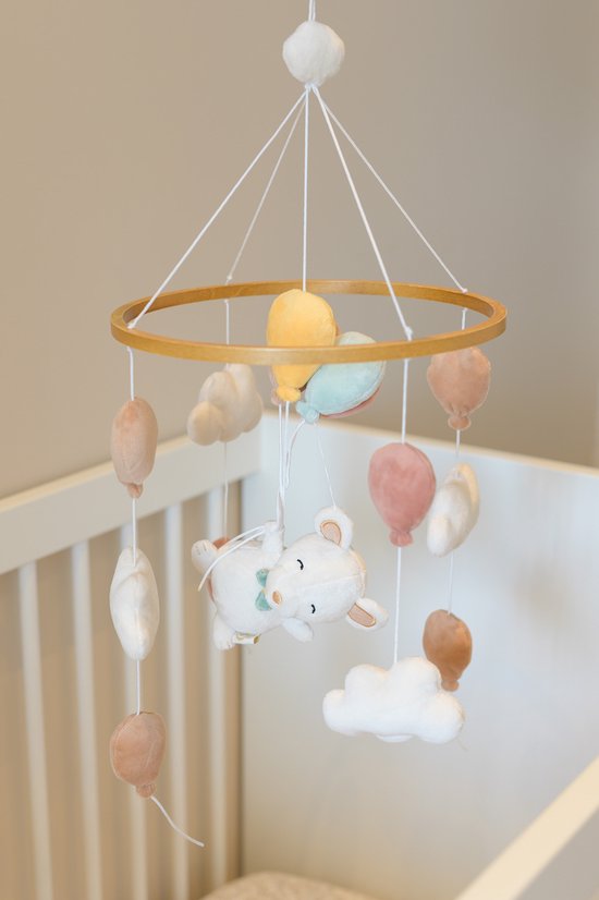 Babiem® Sam - Muziekmobiel Baby - Muis - Incl. Muziekdoosje - Muziekhanger - Boxmobiel - Muziekdoosje Baby - Geen Batterijen Nodig van Babiem — afbeelding 4