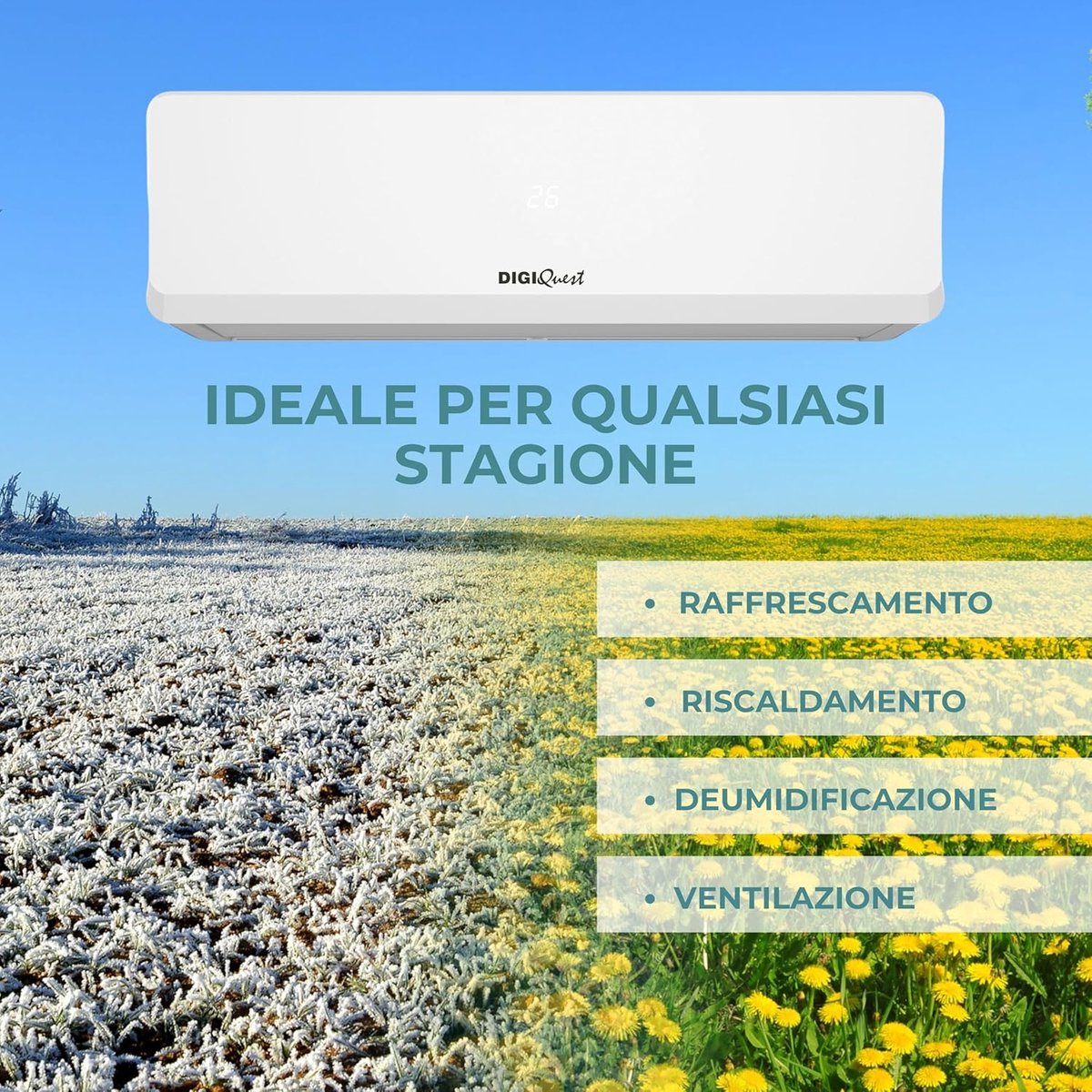 Afbeelding 2 van Inverter Airconditioning 12000 BTU met Wifi en Turbofunctie